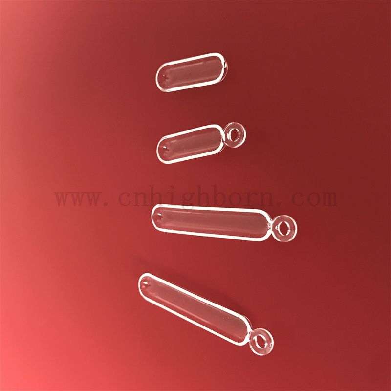  Resistenza al calore Canca in vetro in silice in silice trasparente personalizzato