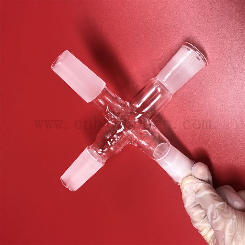 Tubo in quarzo in bocca glassata