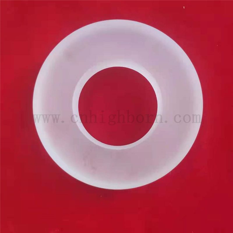 Flangia anulare in silice fusa