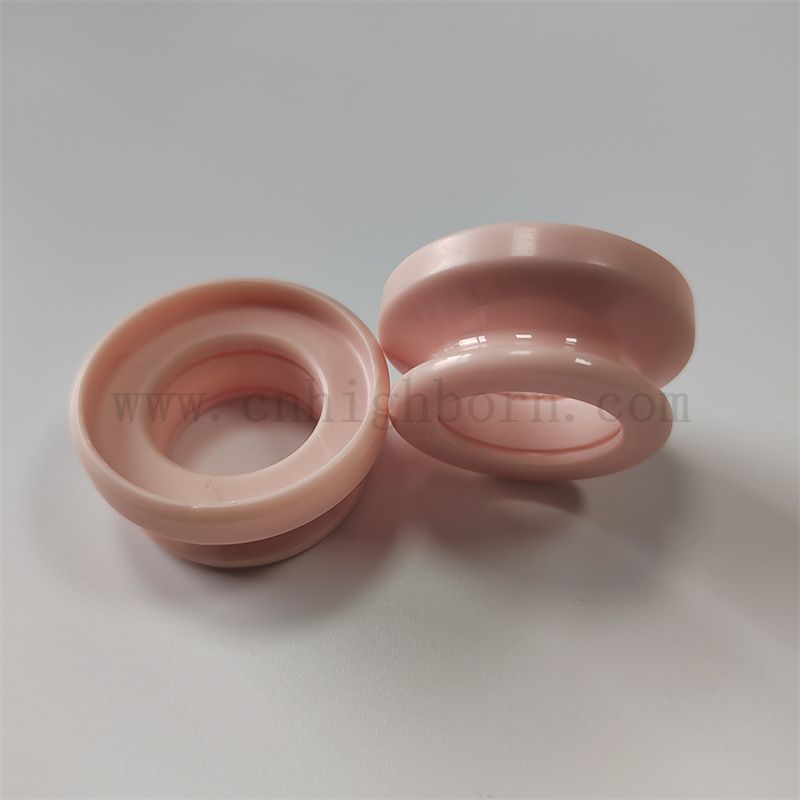Parti di allumina per l'isolamento in ceramica in ceramica tessile di precisione e parti di allumina resistente alla corrosione