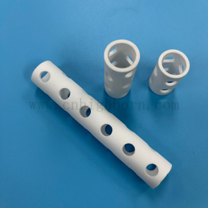 Tubo per radiazioni in ceramica di mullite refrattaria ad alta temperatura