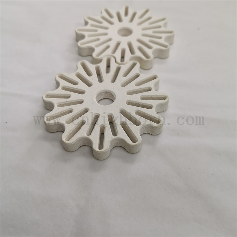 Disco di riscaldatore ceramico di coorderite refrattario