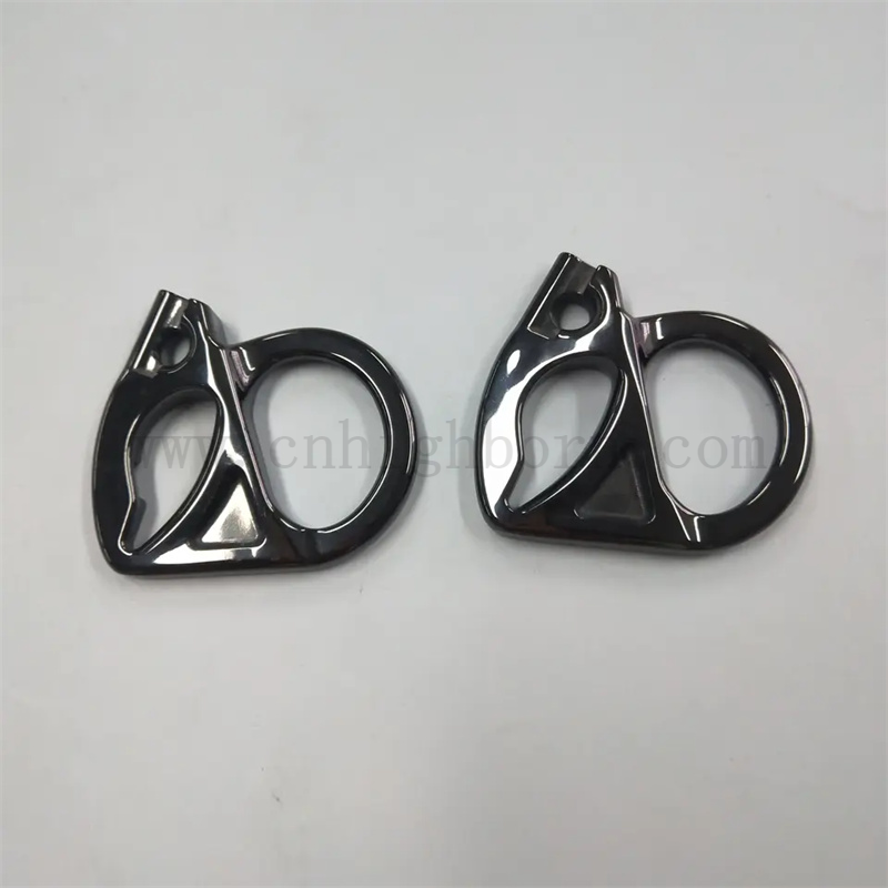 Parti isolanti irregolari in ceramica di zirconia nero Zro2 per macchinari per maglieria