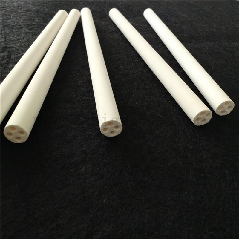 Tubo di isolamento ceramico ad alta purezza per tubo ceramico mgo