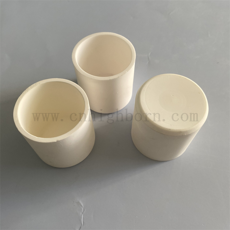  High Temperature Yttrium Stabilized Zirconia ZrO2 Zirconium Oxide Ceramic Crucible