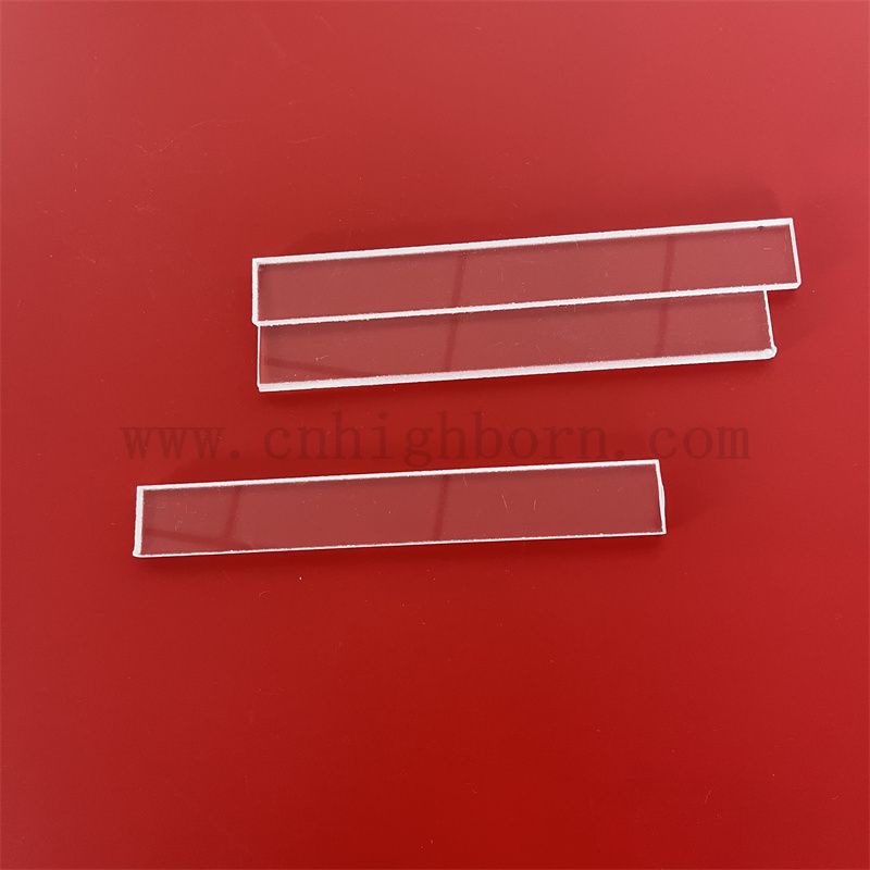 Foglio di vetro trasparente di resistenza alla corrosione chimica