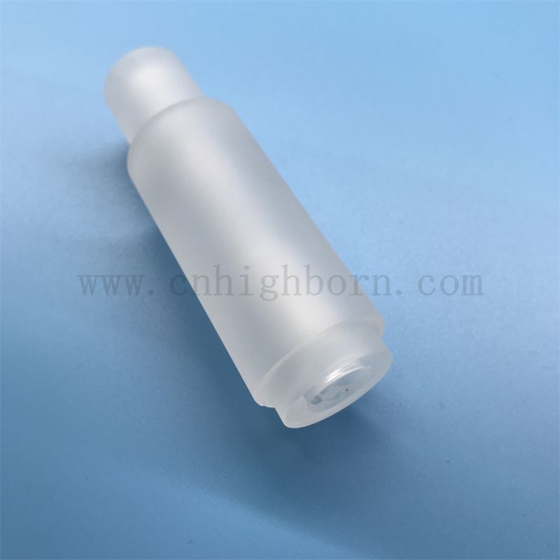 Resistenza al calore traslucido tubo di vetro in quarzo personalizzato con perforazione laser