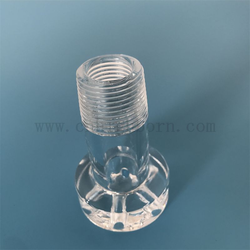 Vetro personalizzato Clearrosion corrosione resistente al quarzo in cristallo di vetro in silice