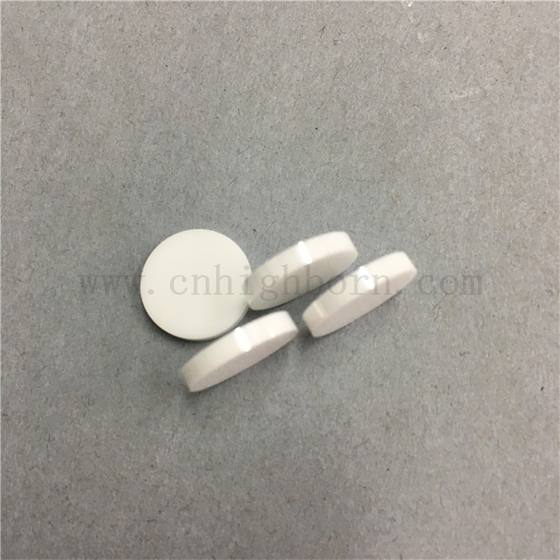 Durezza resistente Zro2 Zirconia Disco di ceramica in ceramica