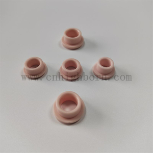 Occhiello tessile ceramico rosa allumina 95% ossido di alluminio