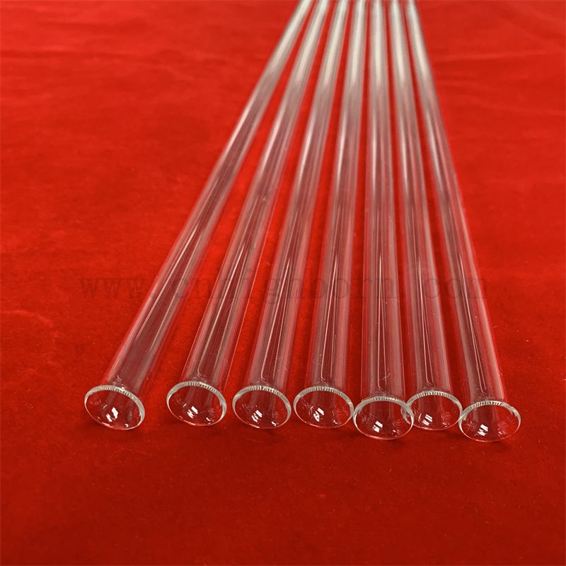 Dimensioni personalizzate e forma resistente al calore Cleor fuso in fuso in gambo in silice tubo 