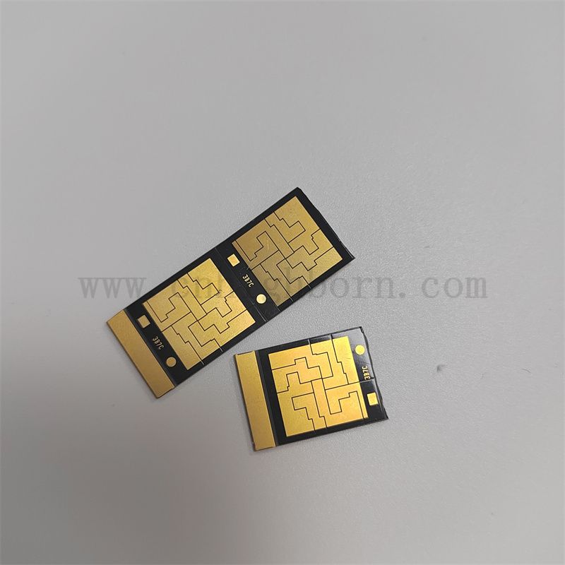 MO MN personalizzato Alumina AL2O3 DBC DPC AMB METALLIZZATO CERAMICO PER COMPONENTO ELETTRONICO