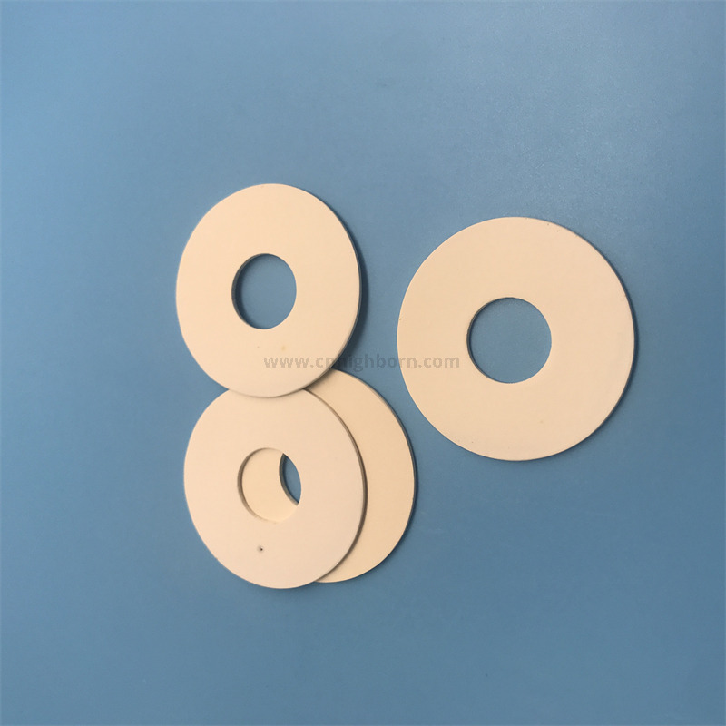 Anello in ceramica di diatomite con disco filtrante poroso di diatomite naturale