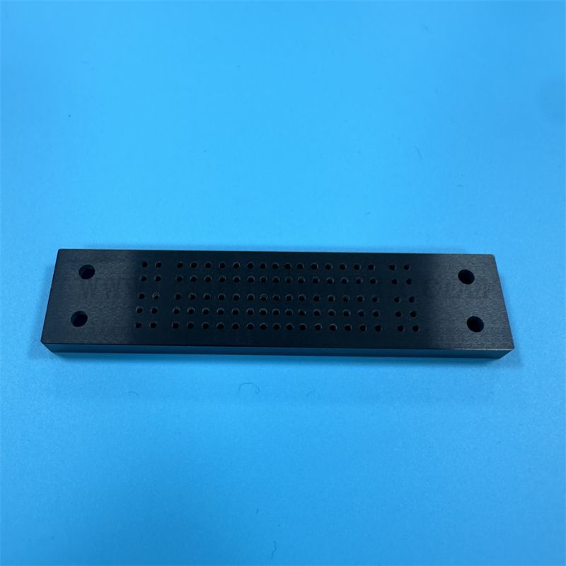 Barra ceramica di ossido di zirconio nero /piastra ad alta durezza resistente alla corrosione