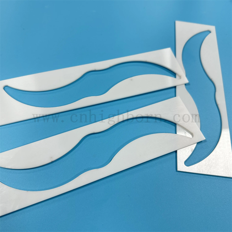 Resistenza all'usura ad alta precisione personalizzata Zro2 Piatto di zirconia da taglio laser