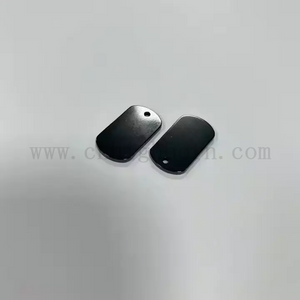 Piastra di zirconia nera personalizzata lucidata zro2 ceramica