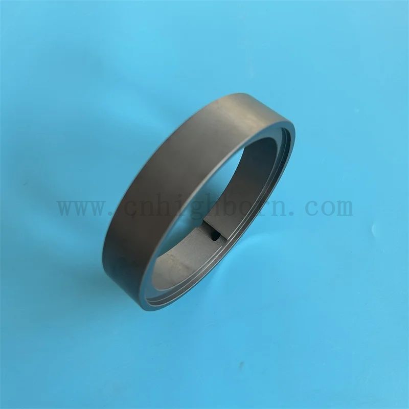 Anello in ceramica Sic Sic Sic Black Sic Reaction Sintered Black Sic Black Sic Black
