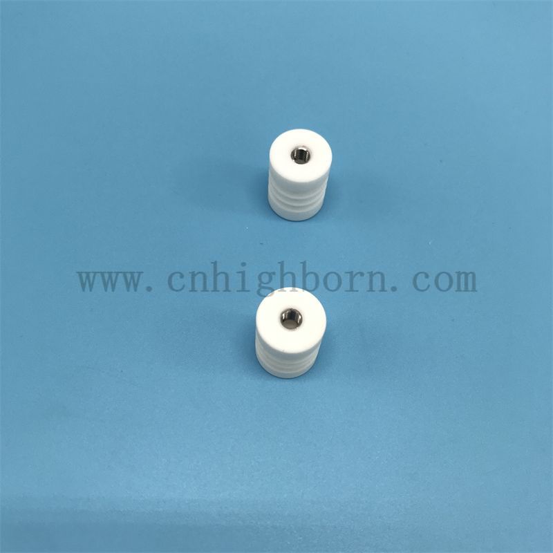 Bassa conducibilità termica macor macor macinabile barra di tubo in ceramica con filo