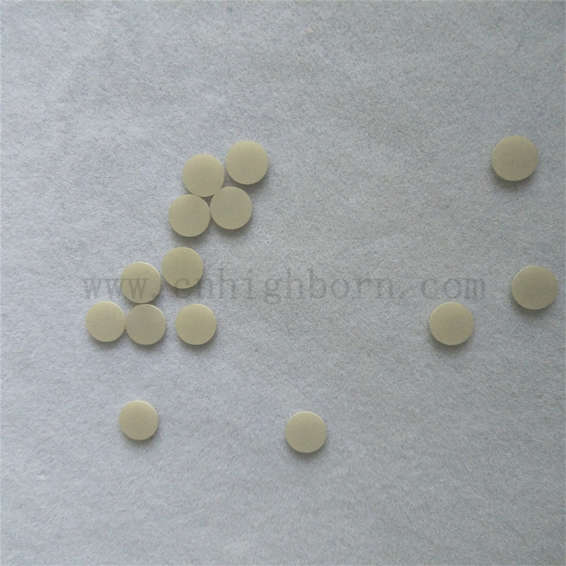 7**0,635 mm conducibilità termica alta conducibilità rotonda in alluminio Nitruro di aln ceramico