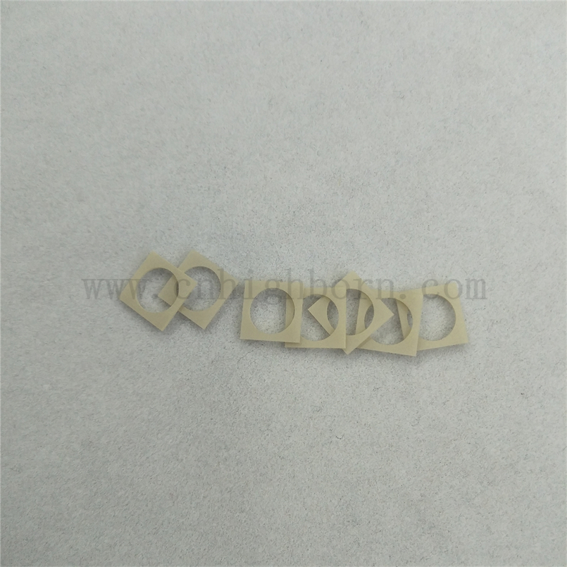 Piastra ceramica aln di nitruro di alluminio taglio