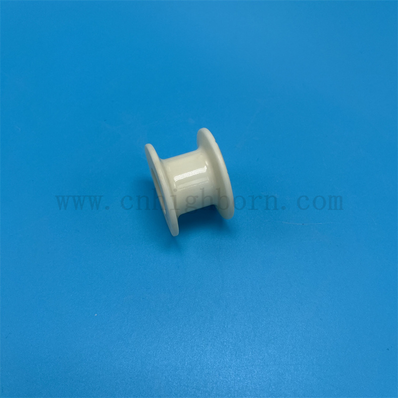 Rullo in cuscinetto in ceramica in ceramica in ceramica alumina di alumina di alumina.