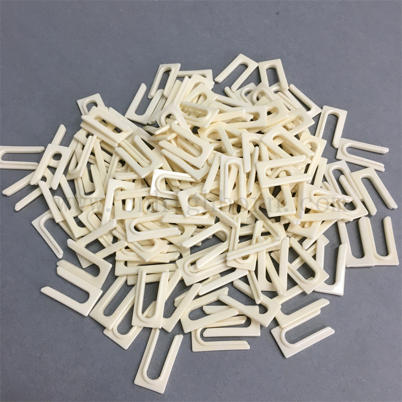 Resistenza all'usura AL2O3 Guide di traversa in ceramica in ceramica di allumina