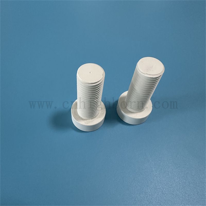 Nitruro di pressatura a caldo Nitruro di bullone in ceramica Vite BN BN Isolatore per industria