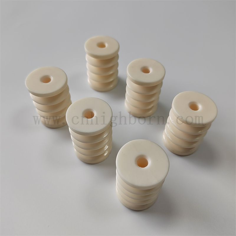 Guida in ceramica in ceramica lucidata rullo di guida in ceramica per moquette in ceramica Macchine per tappeti di riserva