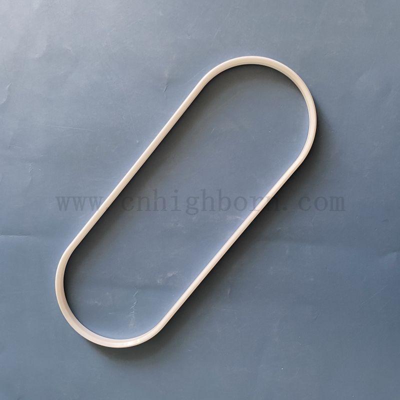 Attrezzatura da stampa a tazza di inchiostro sigillata Attrezzatura da stampa ovale zirconia anello in ceramica per tazza di inchiostro