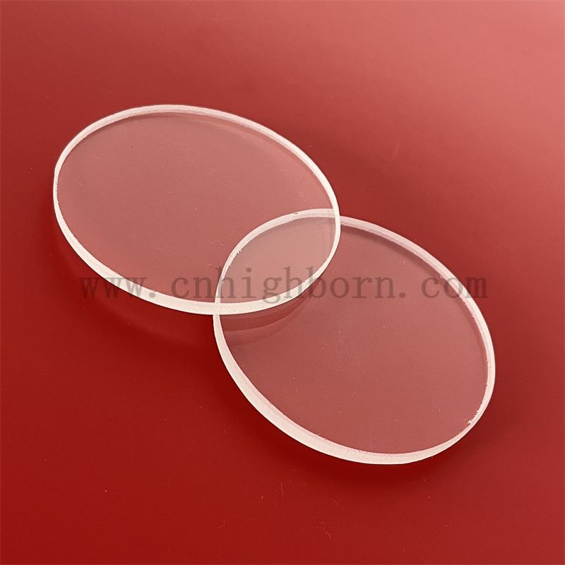 disco di vetro al quarzo