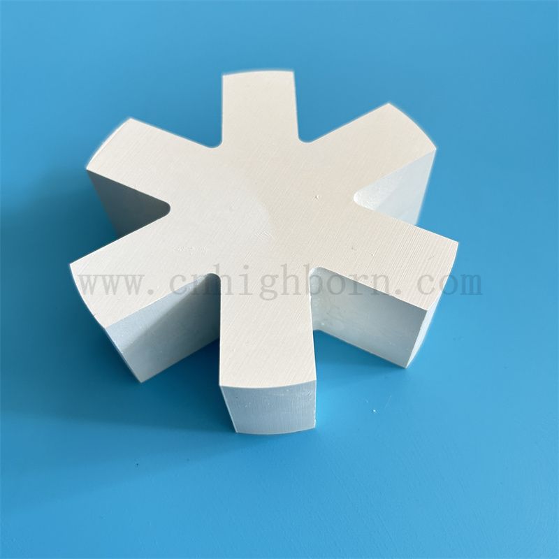 Nitruro di boro esagonale parti in ceramica 99% purezza Hbn bn Blocco strutturale in ceramica
