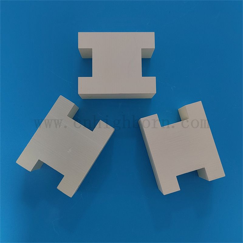 Nitruro esagonale personalizzato Nitruro di nitruro Ceramico Parti strutturali BN Shell in ceramica per fornace a vuoto