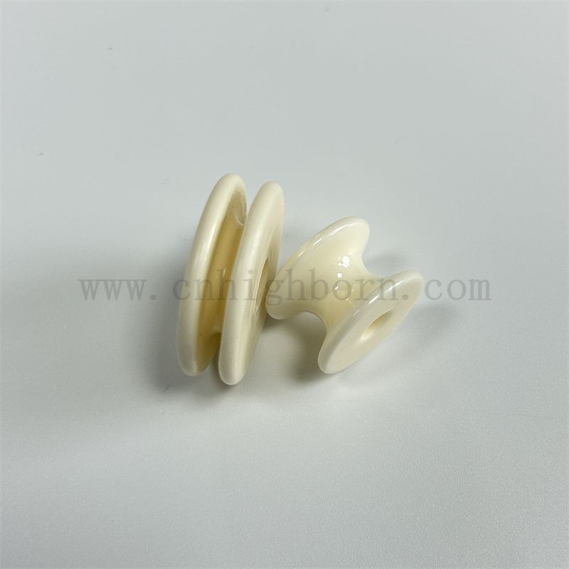 Allumina resistente all'uscita testruggenza tessile ceramica al2o3 filo in ceramica filo filo rullo di rotazione della macchina per macchinari