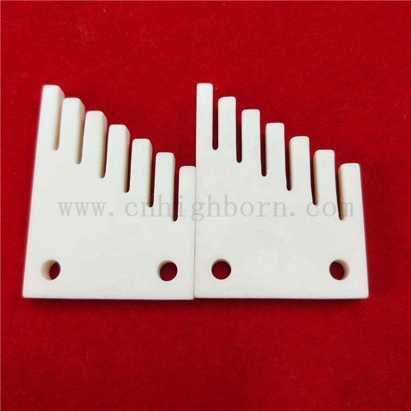 Preciso 95% 99% AL2O3 ALUMINA GUIDA CERAMICA TESSILE Parte