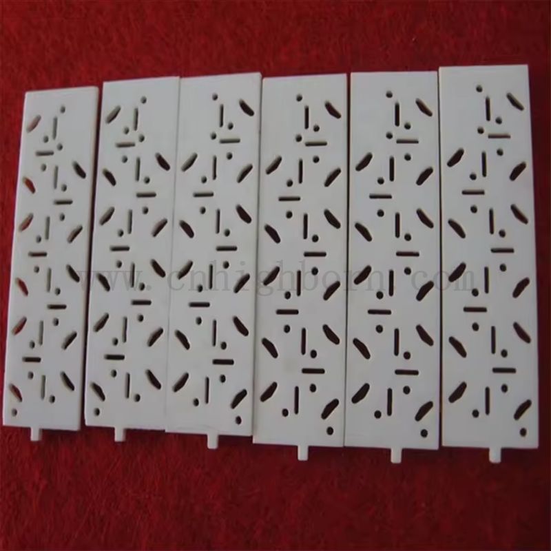 Pezzo in ceramica in vetro macchinabile macor buon substrato in ceramica macor isolante