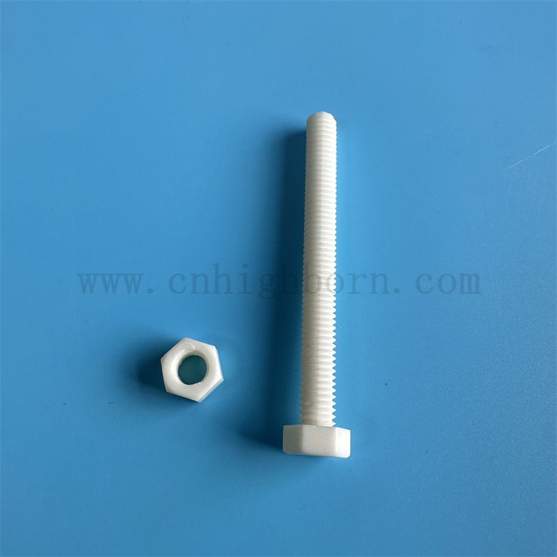 Bullone e da dado esagonali AL2O3 personalizzato Alumina Alumina AL2O3