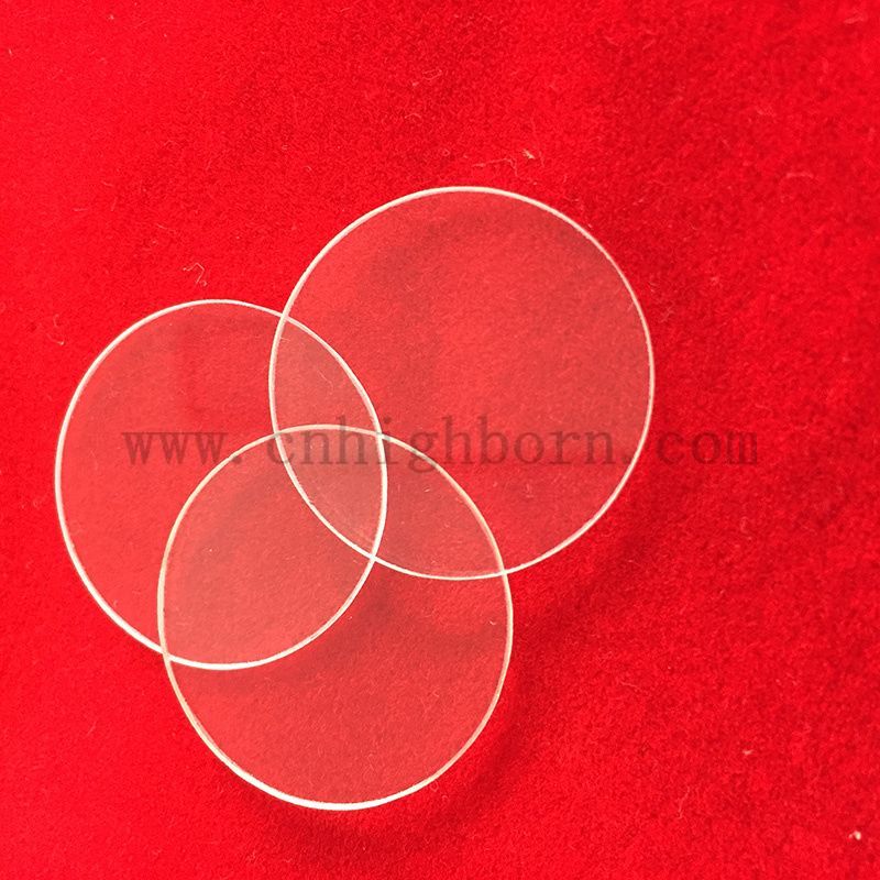 Disco in silice fusa personalizzato