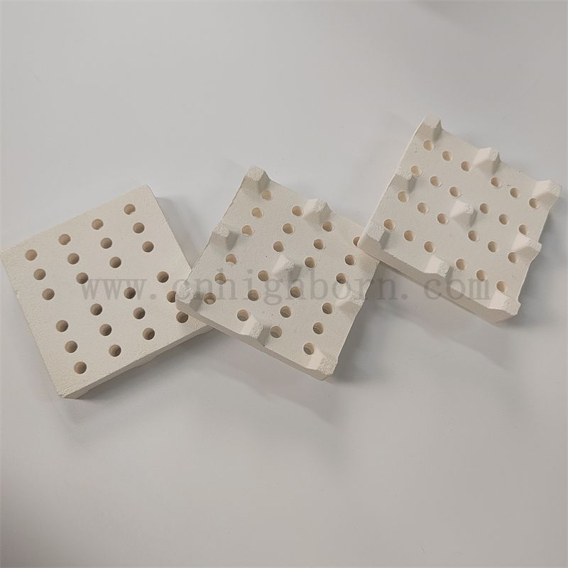 Piastra di furanza resistente all'usura del blocco cordierite irregolare