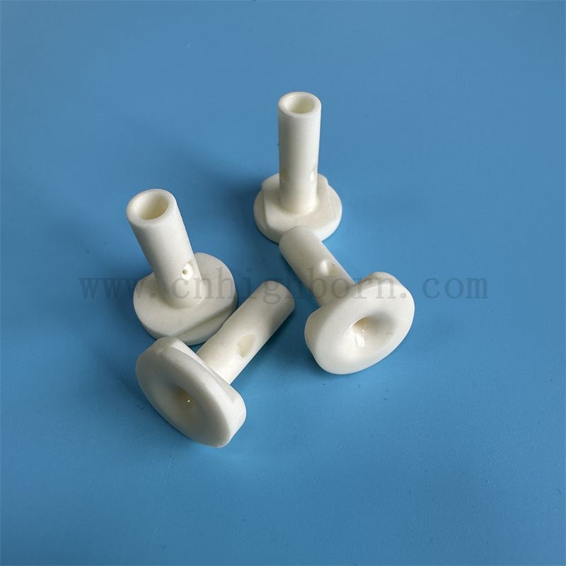 Guida in ceramica tessile di allumina Accessori per macchinari tessili resistenti all'usura per occhiello AL2O3