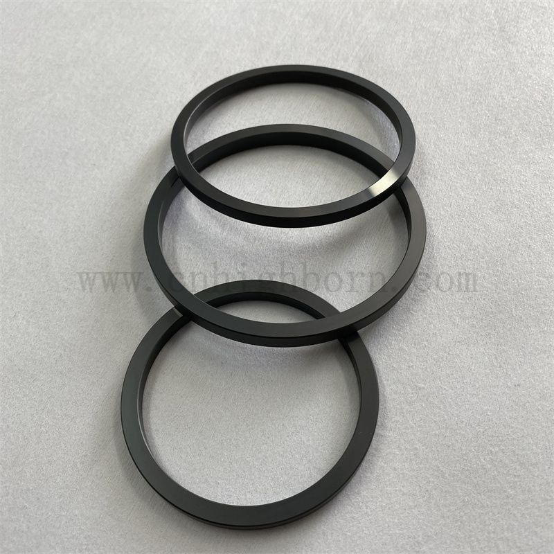  Resistenza all'usura personalizzata Silicon Carburo di sigillatura anello di ceramica Sic