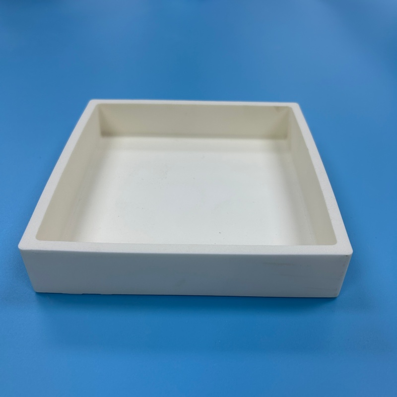 Sagger per crogiolo ceramico di mullite in cordierite refrattaria per forno 