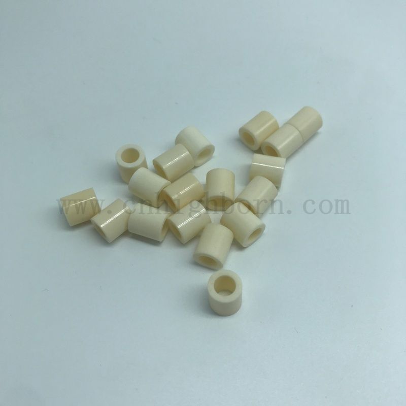 Tubo in ceramica con boccola in ceramica di allumina al 99% da 6x10x11 mm