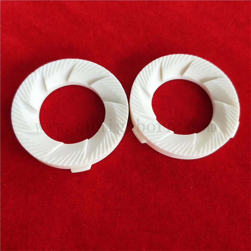 Smerigliatrice al pepe di allumina personalizzata AL2O3 Burr di caffè in ceramica