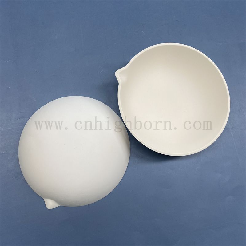 35-5000 ml di porcellana in laboratorio evaporare piatto al2o3 evaporazione ceramica