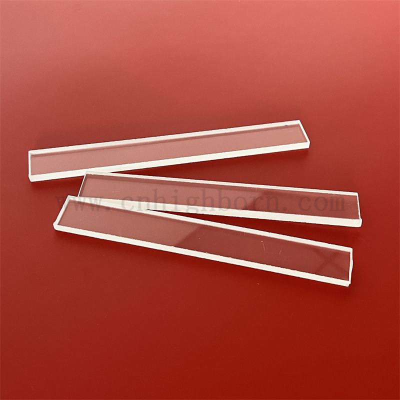 Foglio di vetro trasparente di resistenza alla corrosione chimica