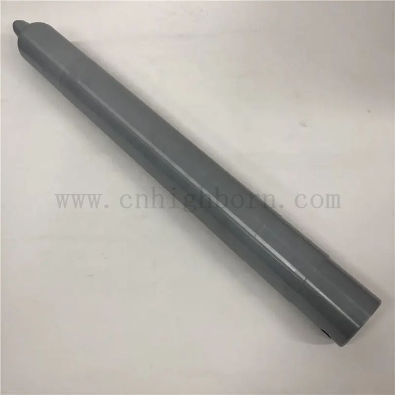 Tubo del tappo di nitruro di silicio resistente alla corrosione Si3N4 Sollevamento ceramico e bloccare il tubo per la fusione a bassa pressione