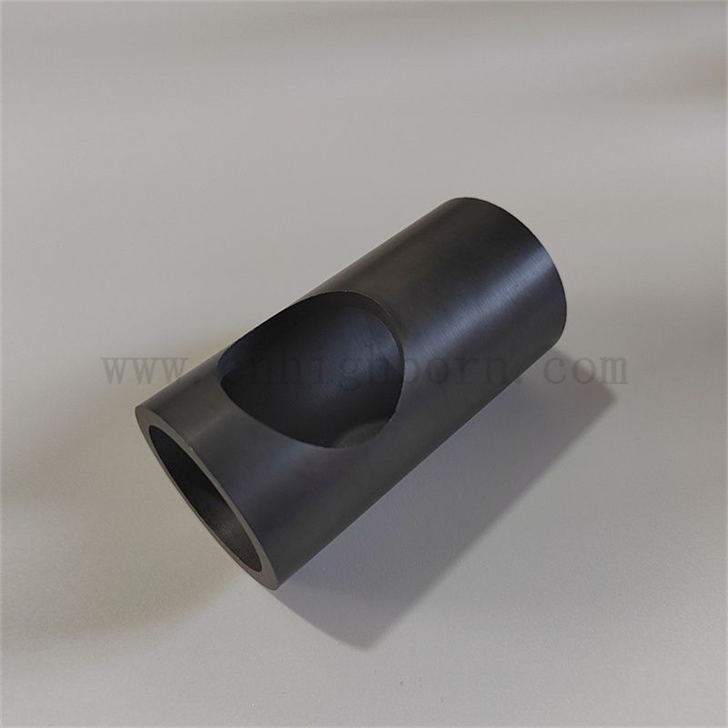 Tubo in ceramica in carburo di resistenza all'usura del tubo B4C