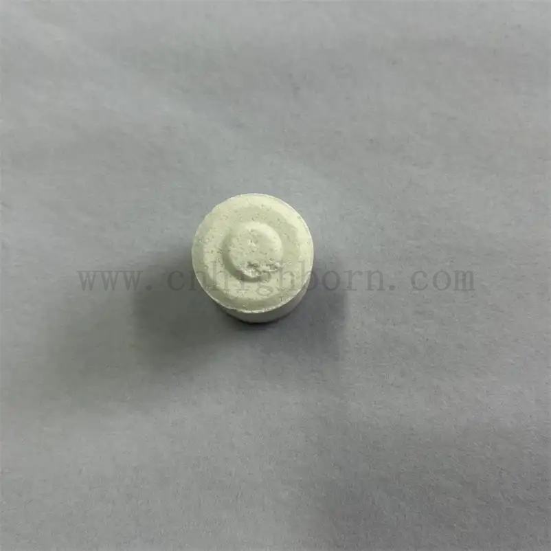 Analyzer di zolfo di carbonio in porcellana ceramica ceramica crogiolo