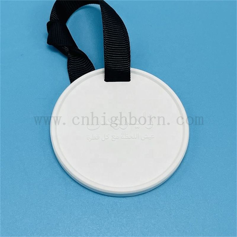 Diffusore aroma in rilievo personalizzato Diffusore appeso Stone profumato con nastro