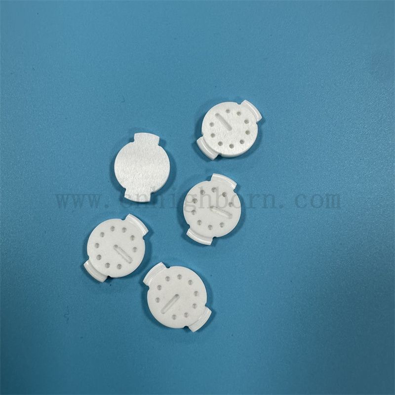 Soluistica specchio Zirconia Parte irregolare Yttio Stabilizzato Piastra ceramica Zro2